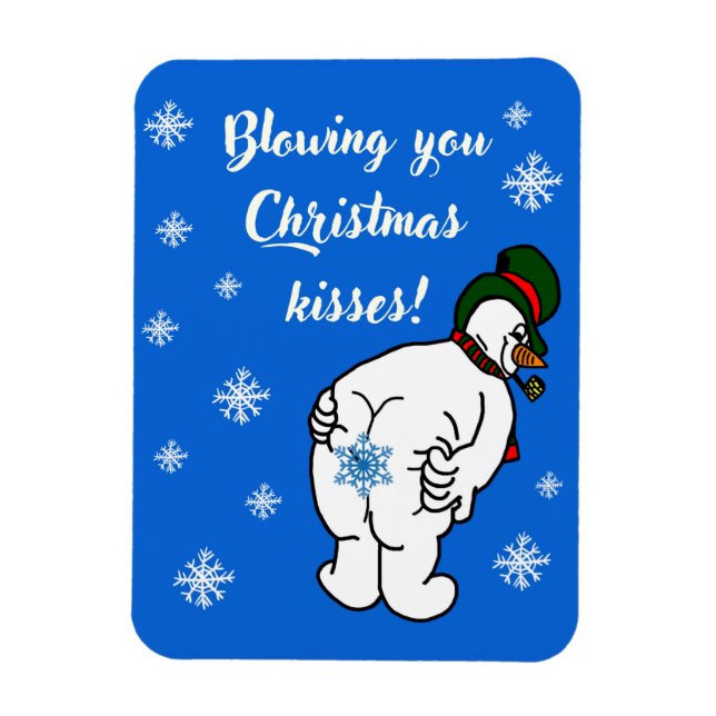 Magnet Flexible Baisers de Noël ! (Vertical)