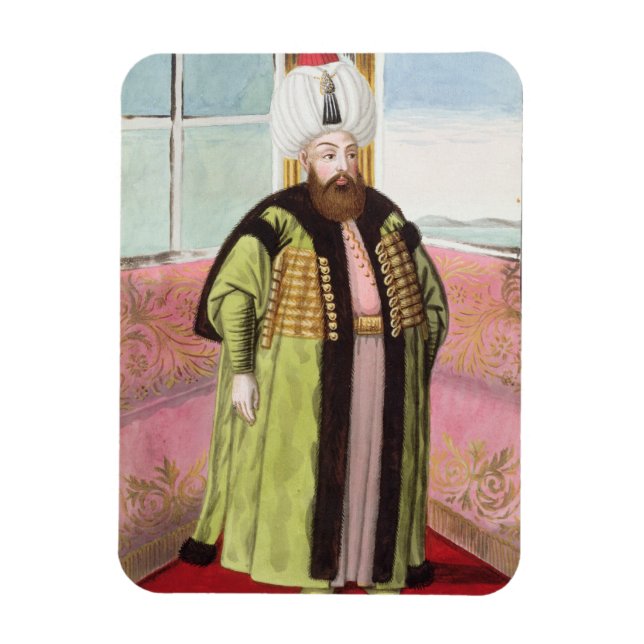 Magnet Flexible Bajazet (Bayezid) II (c.1447-1512) appelé 'Adli', (Vertical)