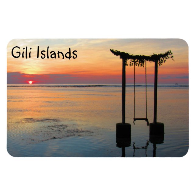 Magnet Flexible balançoire des îles gili (Horizontal)