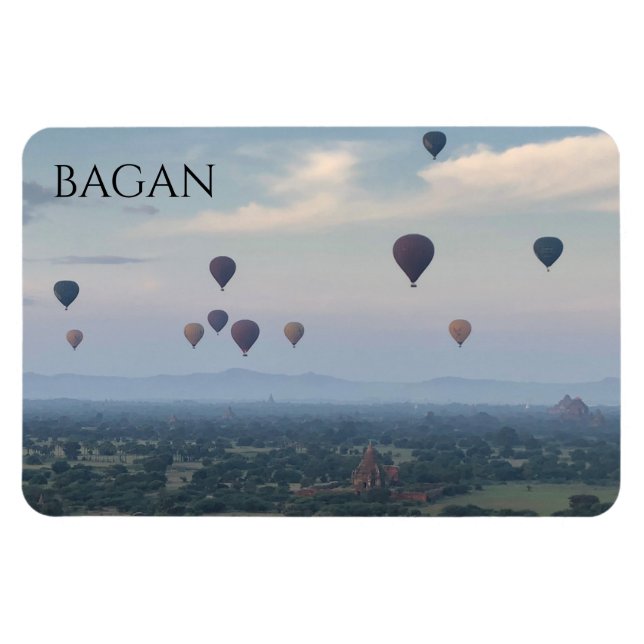 Magnet Flexible ballons bagan myanmar (Horizontal)