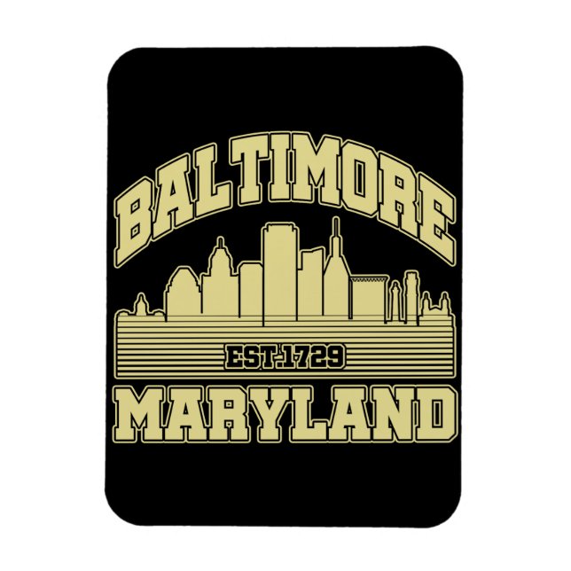 Magnet Flexible Baltimore, Maryland (Vertical)