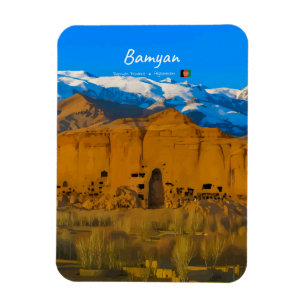 Magnet Flexible Bamyan, Afghanistan - Vallée des falaises de Boudd