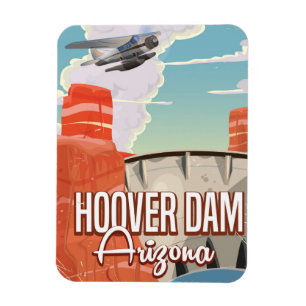 Magnet Flexible Bande dessinée de cru du Nevada Arizona de barrag