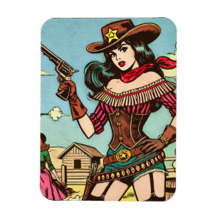 Magnet Flexible Bandes dessinées vintage mignonne