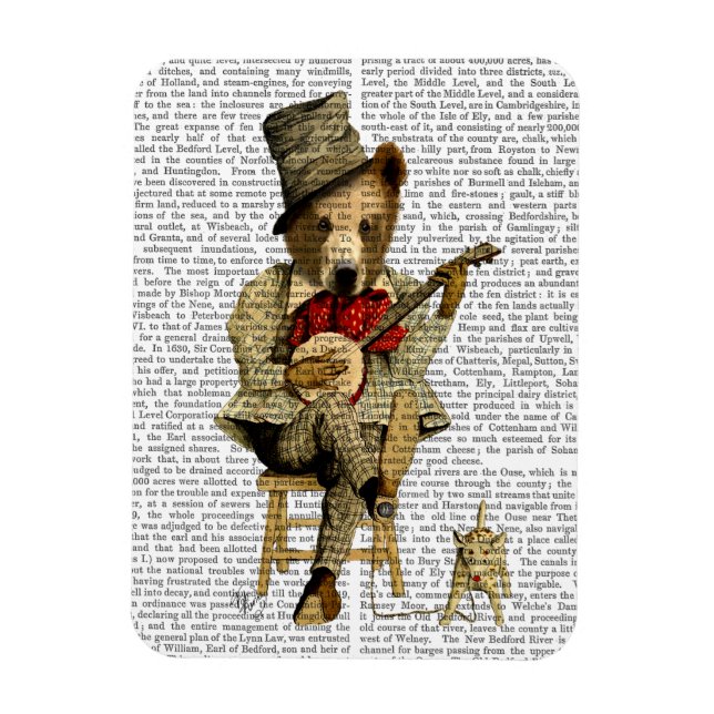 Magnet Flexible Banjo Bear (Vertical)