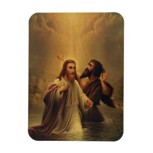 Magnet Flexible Baptême de Jésus-Christ