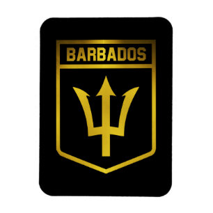 Magnet Flexible Barbade Emblem