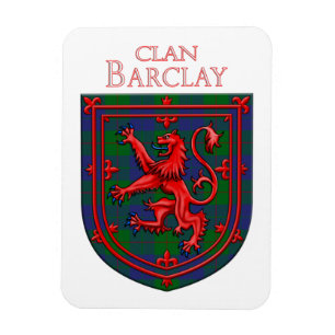 Magnet Flexible Barclay Hunting Tartan Scottish Plaid