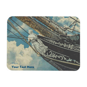 Magnet Flexible Barque Elissa Figurhead