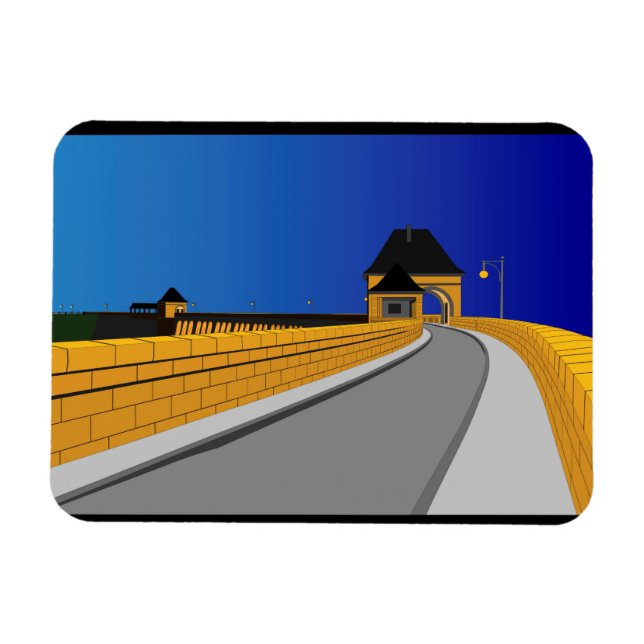 Magnet Flexible Barrage de Edersee (Horizontal)