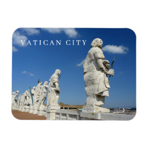 Magnet Flexible Basilique de la Cité du Vatican statues vue réfrig