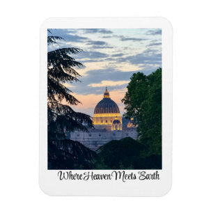 Magnet Flexible Basilique Saint-Pierre   Rome, Italie