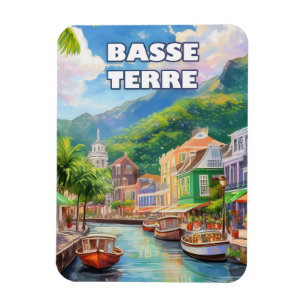 Magnet Flexible Basse-Terre, setting of waves