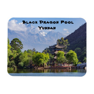 Magnet Flexible Bassin du Dragon Noir - Yunnan, Chine