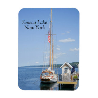 Magnet Flexible Bateau à voile amarré au lac Seneca