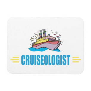 Magnet Flexible Bateau de croisière humoristique