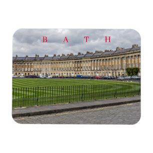 Magnet Flexible Bath Royal Crescent vue réfrigérateur aimant