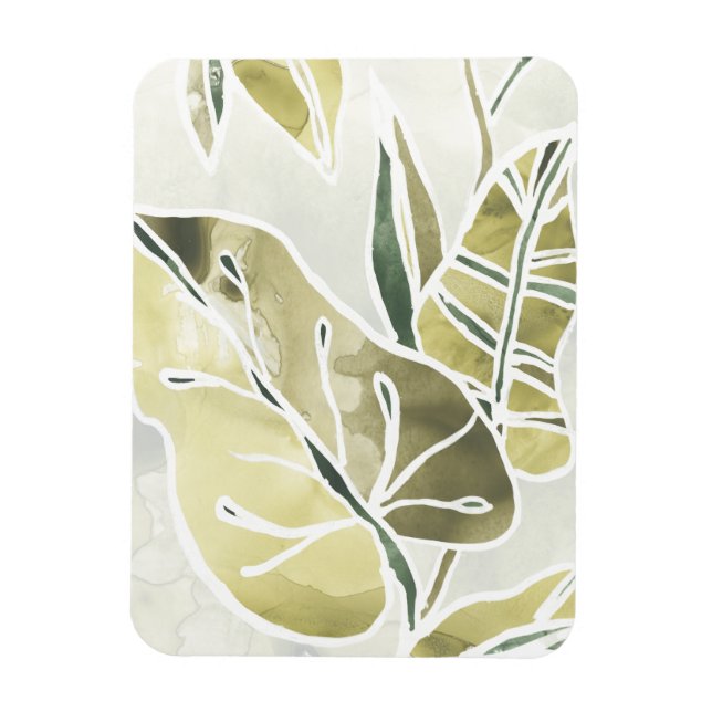 Magnet Flexible Batik Feuille (Vertical)