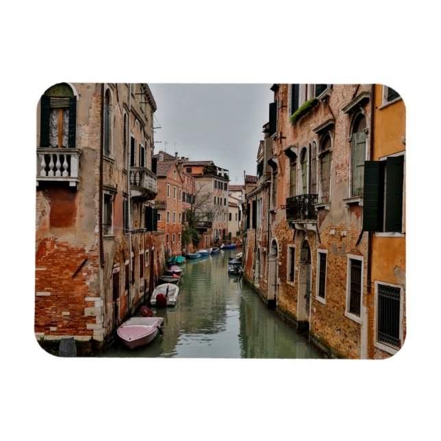 Magnet Flexible Bâtiments le long des canaux de Venise (Horizontal)