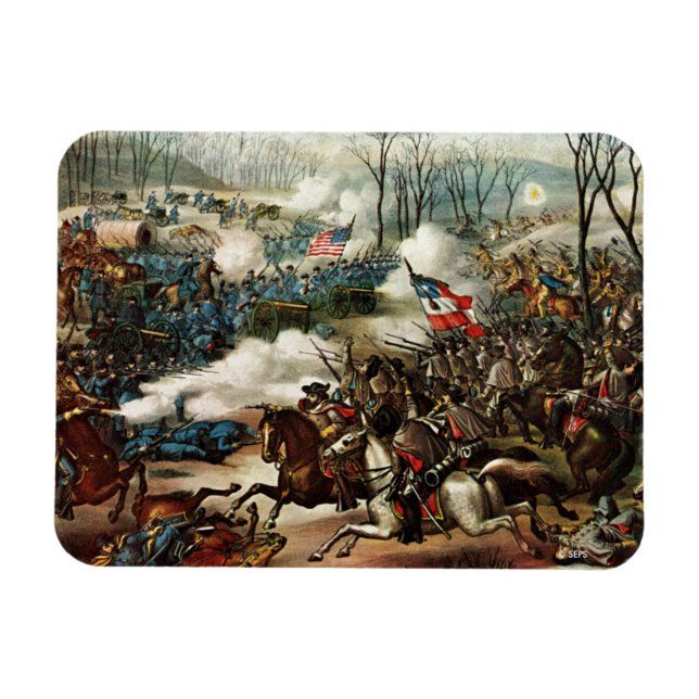 Magnet Flexible Battle de Pea Ridge (Horizontal)