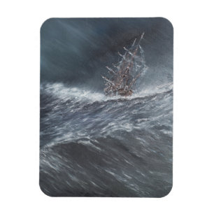 Magnet Flexible Beagle de voie HMP dans une tempête outre du Cap