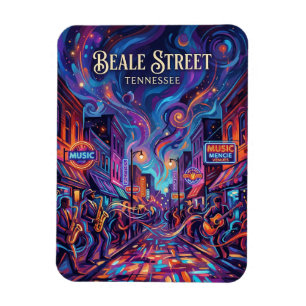 Magnet Flexible Beale Street Tennessee