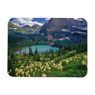 Magnet Flexible Beargrass au-dessus du lac Grinnell dans les nombr
