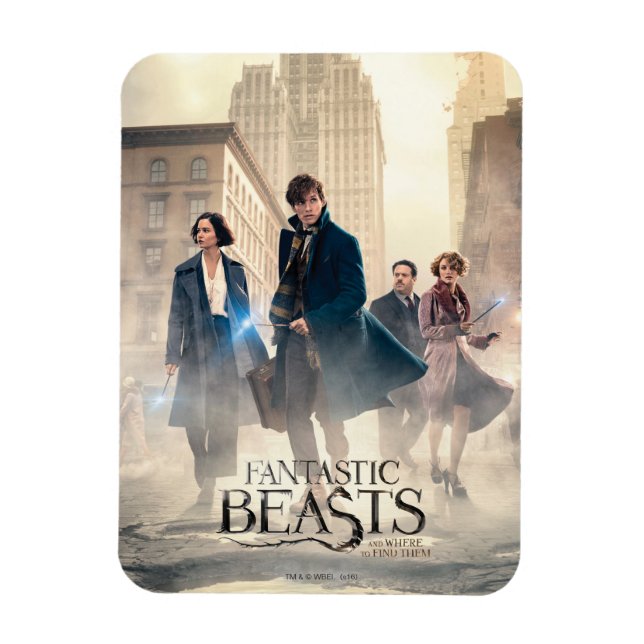 Magnet Flexible BEASTS FANTASTIQUES ET OÙ LES TROUVER™ City Fog (Vertical)