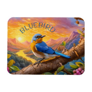 Magnet Flexible Beau Bluebird