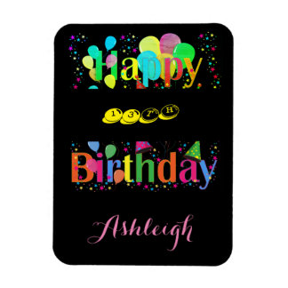 Magnet Flexible Beau et lumineux anniversaire