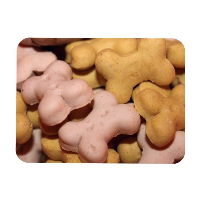 Magnet Flexible Beaucoup de Traitements de Chien, Biscuits, Os (Horizontal)
