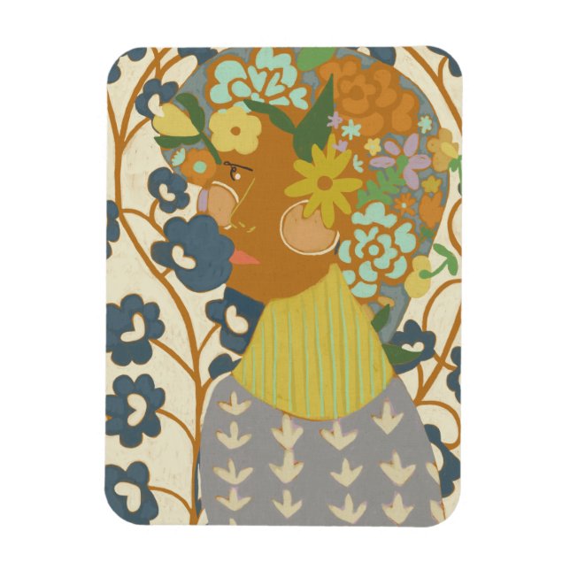 Magnet Flexible Beauté botanique (Vertical)