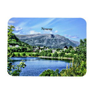 Magnet Flexible Beautiful Norway, scenic landscape