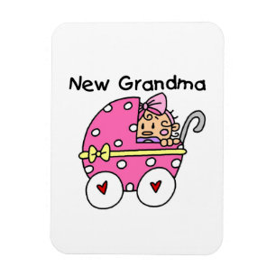 Magnet Flexible Bébé Fille Nouveau grand-mère Cadeaux