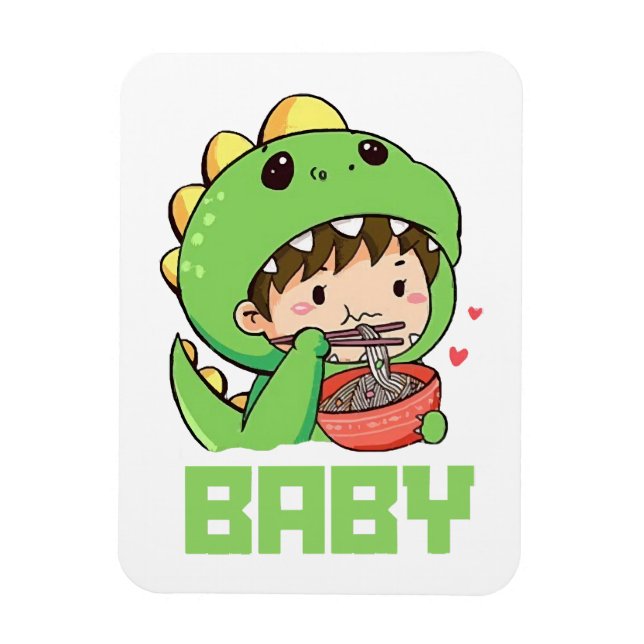 Magnet Flexible bébé godzilla (Vertical)