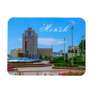Magnet Flexible Belarus Беларусь Minsk Минск City Architecture