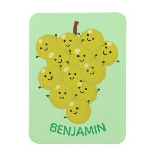 Magnet Flexible Belle bande de raisins amusante illustration