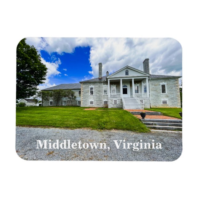 Magnet Flexible Belle Grove Plantation Middletown VA (Horizontal)