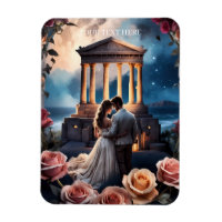Belle mariée et marié debout au bord de la mer