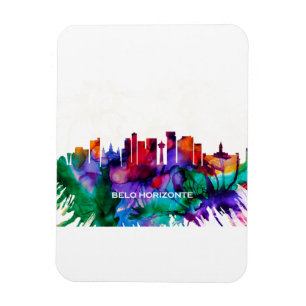 Magnet Flexible Belo Horizonte Skyline