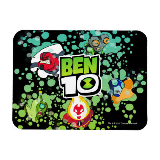 Magnet Flexible Ben 10 Aliens Formulaires Graphique de bulle