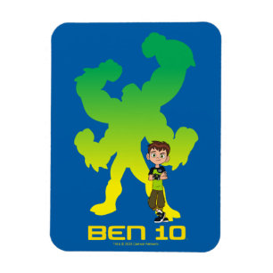 Magnet Flexible Ben 10 & Four Arms Shadow