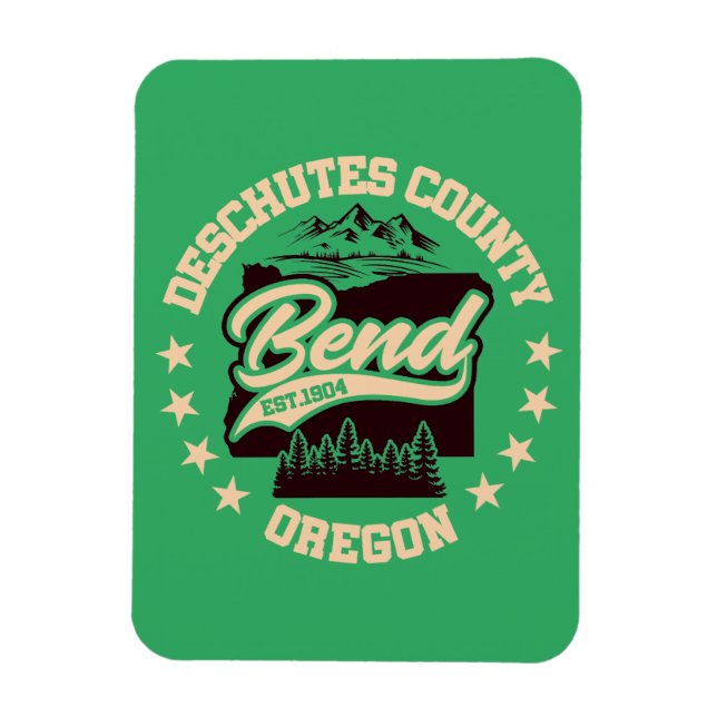 Magnet Flexible Bend, Oregon (Vertical)