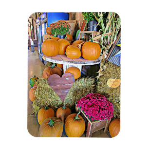 Magnet Flexible Bénédictions d'automne Aimant Citrouille d'Hallowe