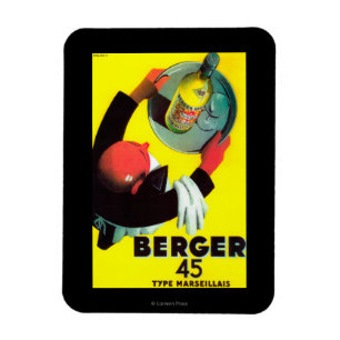 Magnet Flexible Berger 45 PosterEurope Vintage