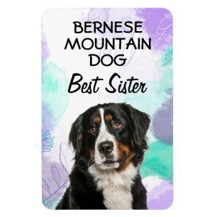 Magnet Flexible Bernese Mountain Dog Best Sister
