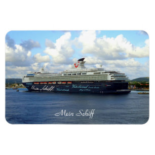 Magnet Flexible Berthé à Bonaire Mein Schiff