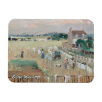 Berthe Morisot - Hanging the Laundry out to Dry