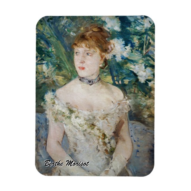 Magnet Flexible Berthe Morisot - Jeune fille dans une balle (Vertical)