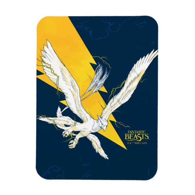 Magnet Flexible Bêtes fantastiques Thunderbird (Vertical)